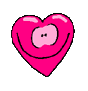 Gif animé coeur souriant